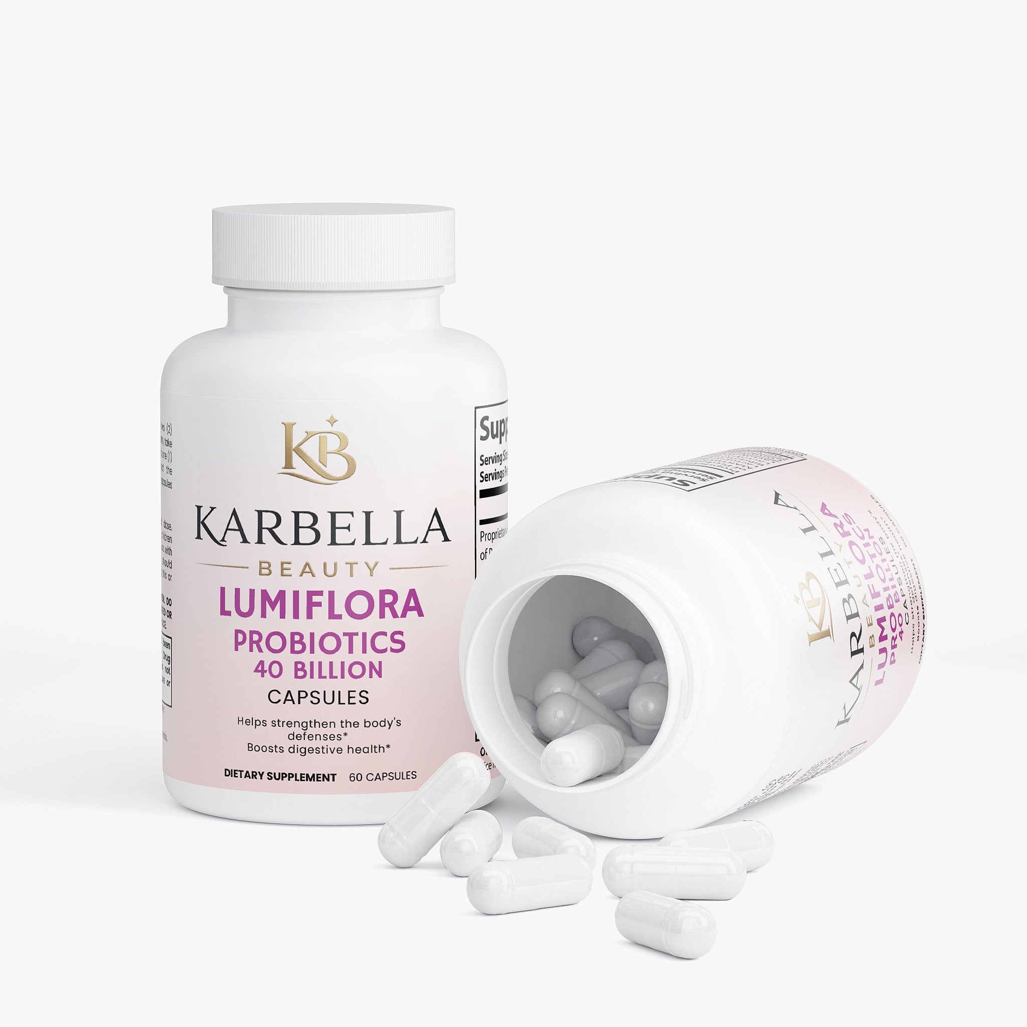 LumiFlora Probiotics 40 Billion with Prebiotics
