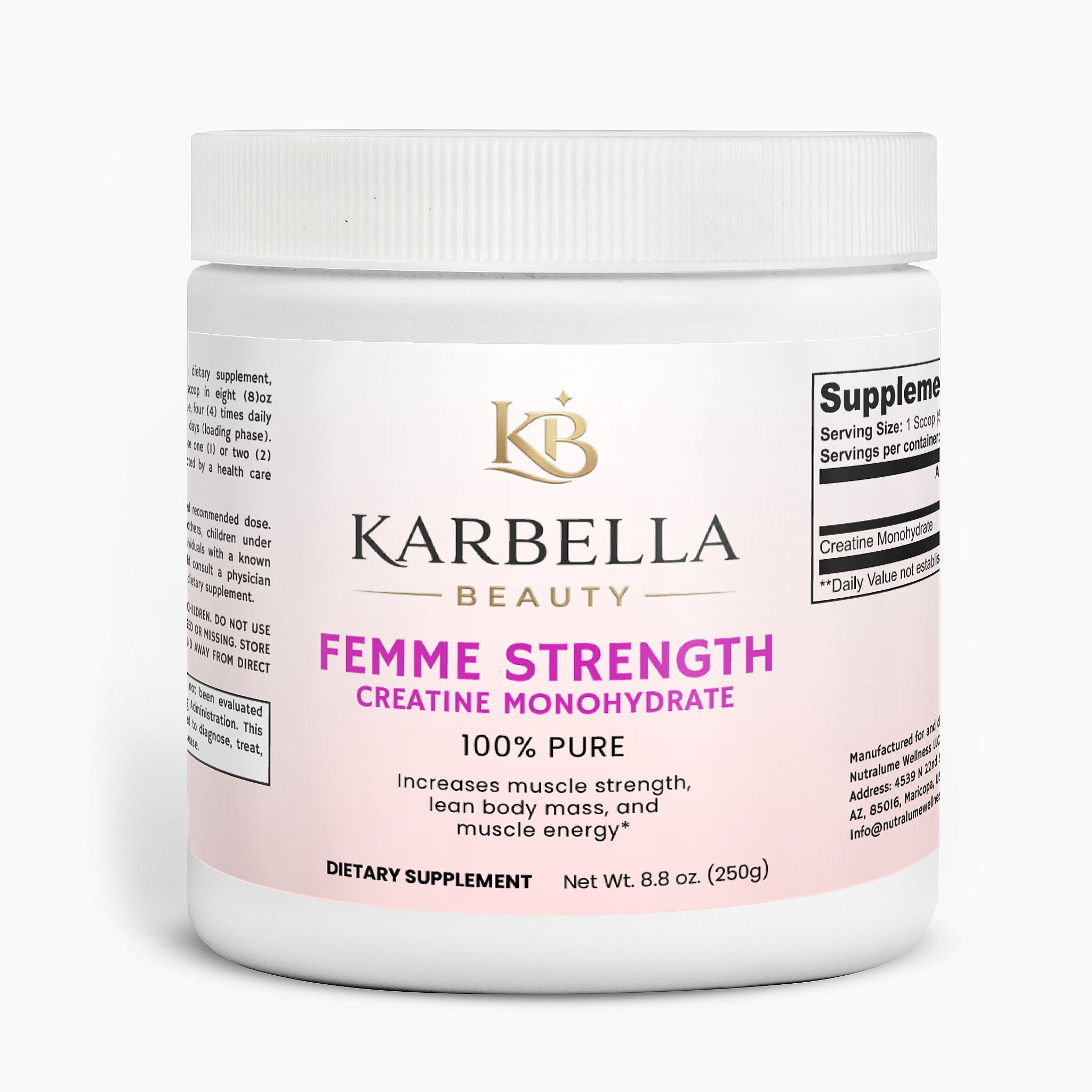 Femme Strength  Creatine