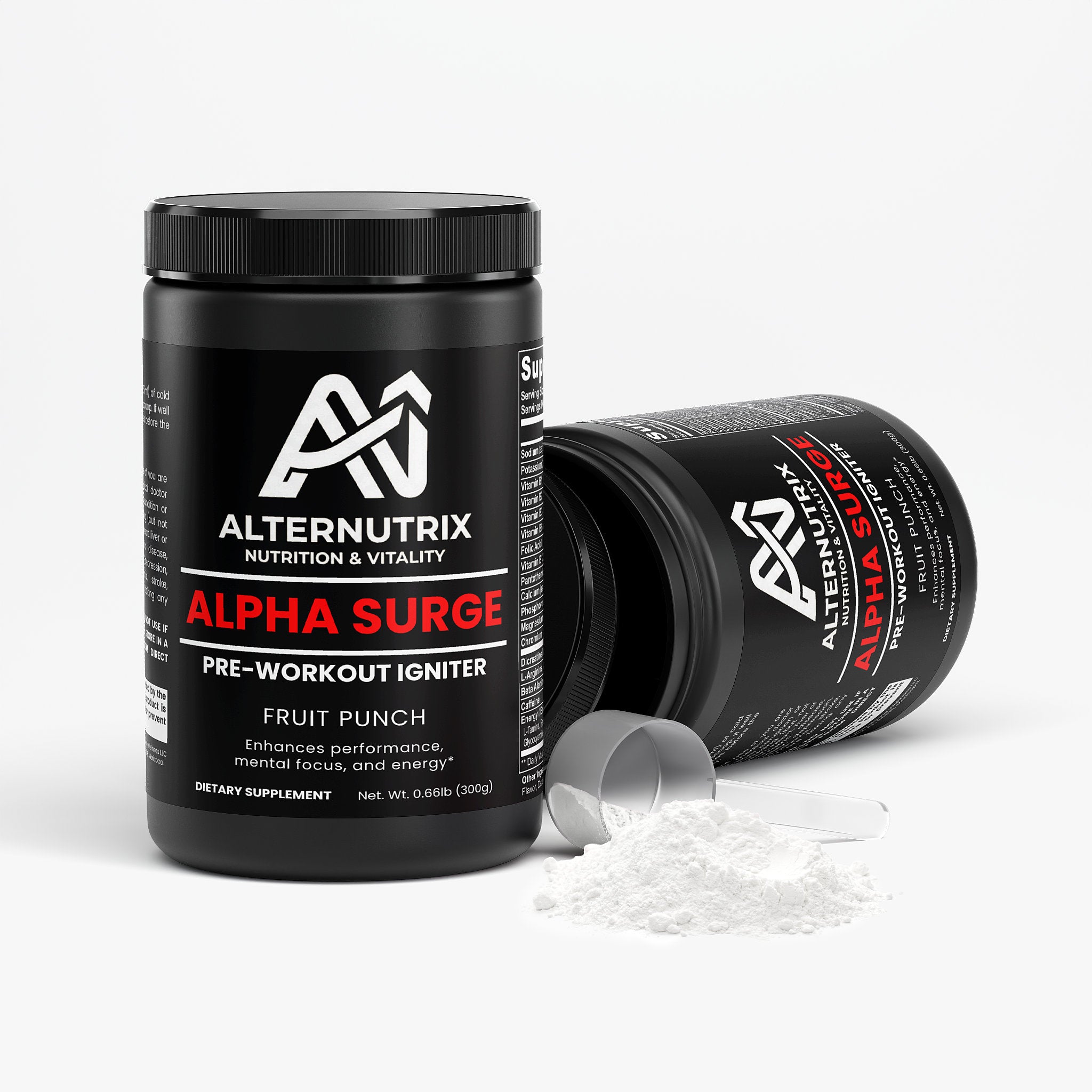 Alpha Surge Pre-Workout Igniter (Fruit Punch)