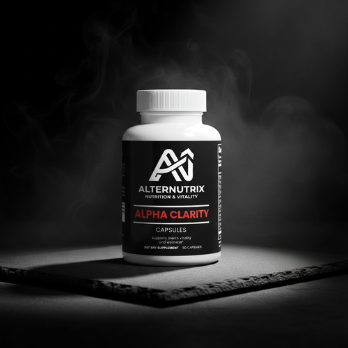 Alpha Clarity Focus Fuel - Dark Cinematic