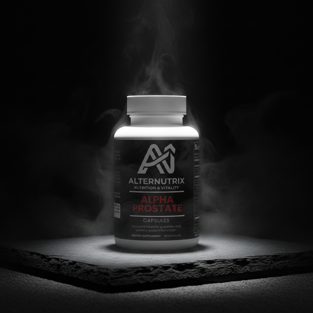 Alpha Prostate Support - Dark Cinematic