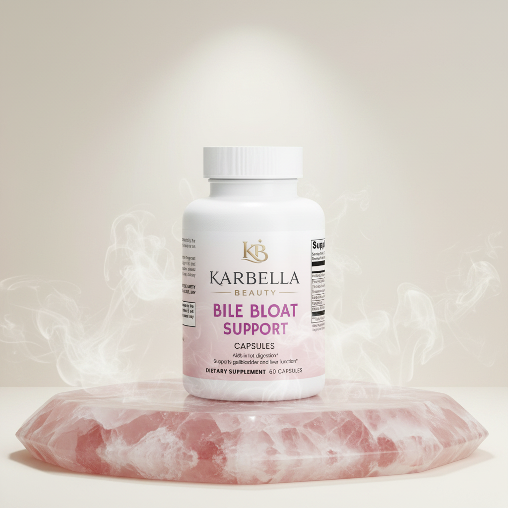 Bile Bloat Support - Cream Rose Quartz