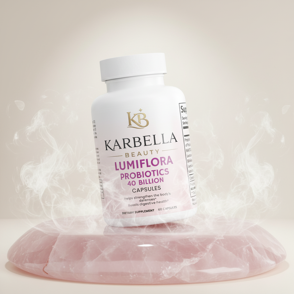 LumiFlora Probiotics - Cream Rose Quartz
