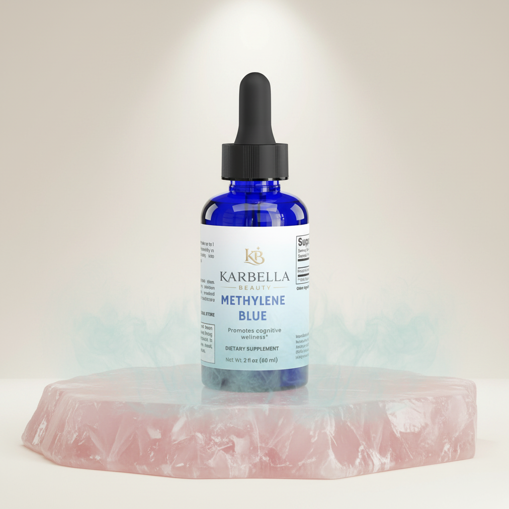 Methylene Blue Drops - Cream Rose Quartz