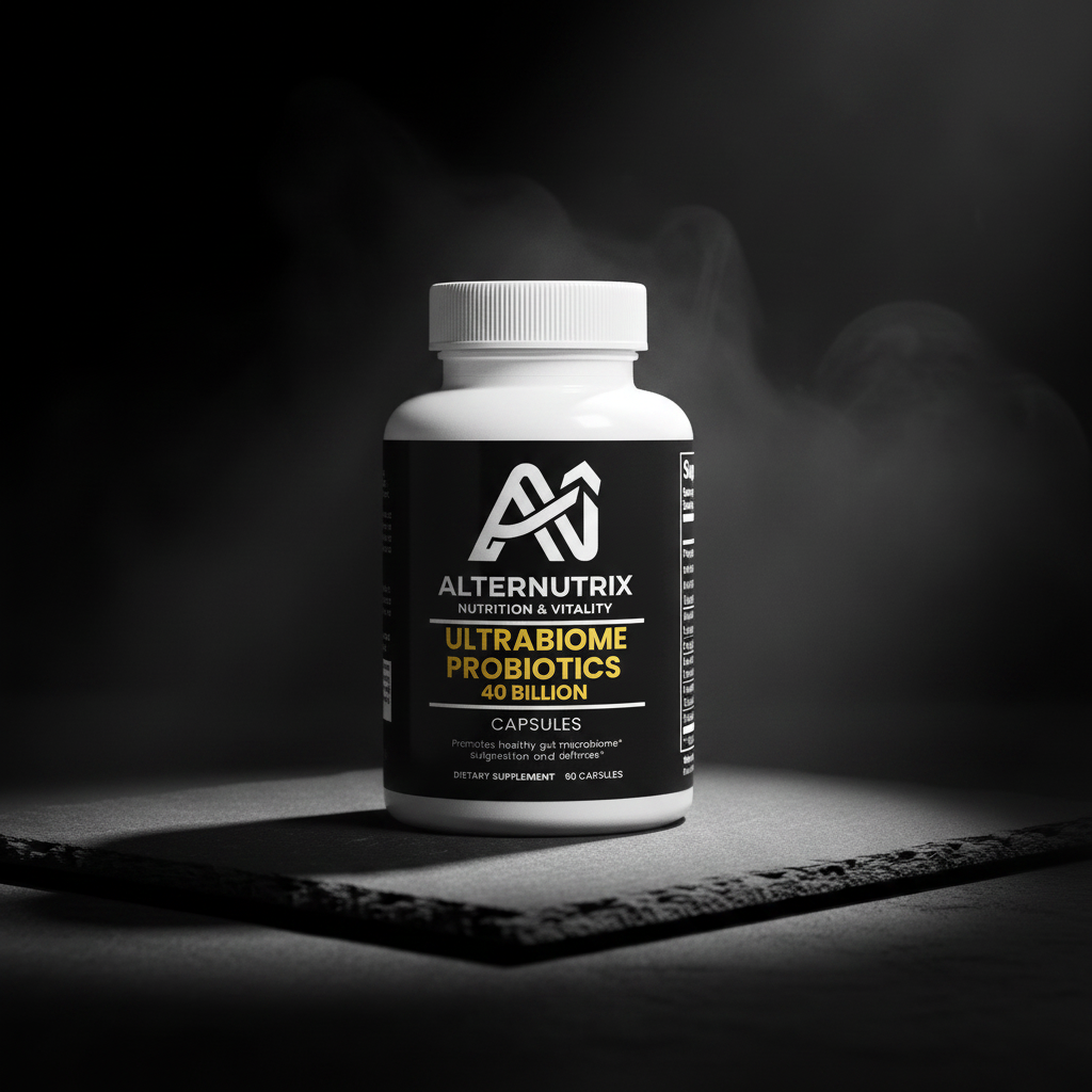 Ultrabiome Probiotics - Dark Cinematic